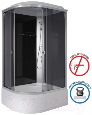 Душевая кабина Niagara Eco E90/80/40R/TN 90x80x215