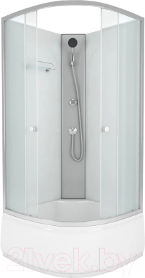 Душевая кабина Niagara Eco E90/40/MT/BK 90x90x195 - фото