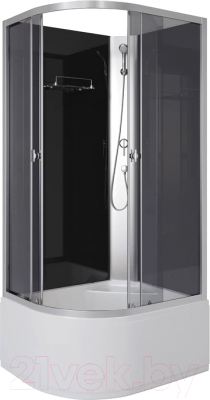 Душевая кабина Niagara Eco E90/80/40R/TN/BK 90x80x195 - фото