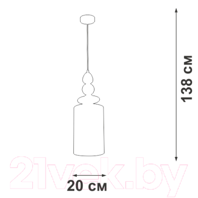 Потолочный светильник Vitaluce V2891-1/1S