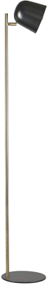 Торшер Bergenson Bjorn Enkel Kopp / BB0000414 (черный/золото)