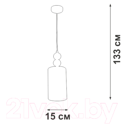 Потолочный светильник Vitaluce V2892-1/1S