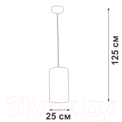 Потолочный светильник Vitaluce V2895-0/1S