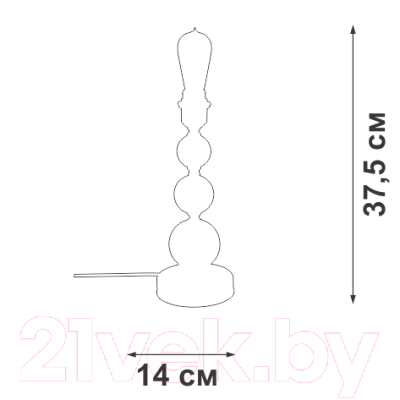 Прикроватная лампа Vitaluce V2939-0/1L