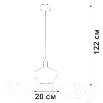 Потолочный светильник Vitaluce V2977-1/1S