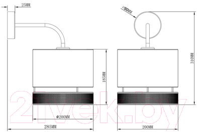 Бра Moderli Gela / V10631-1W
