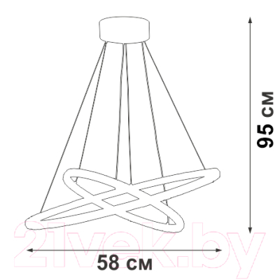 Потолочный светильник Vitaluce V4628-0/2S
