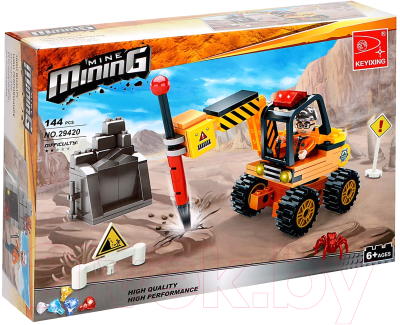 Конструктор Keyixing Кладоискатели. Бур 29420 / 9847767 - фото