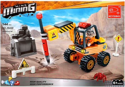 Конструктор Keyixing Кладоискатели. Бур 29420 / 9847767