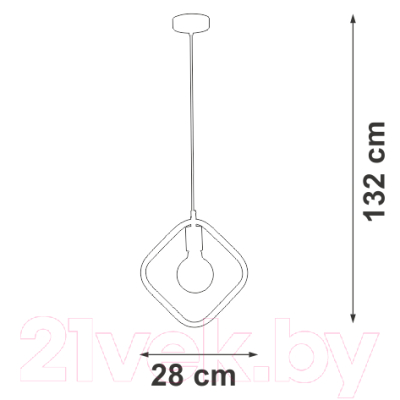 Потолочный светильник Vitaluce V4543-1/1S
