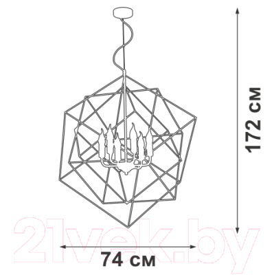 Люстра Vitaluce V4570-9/6S