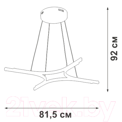 Потолочный светильник Vitaluce V4668-0/4S