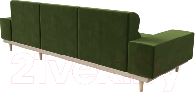 Диван угловой Лига Диванов Леонардо правый / 116927