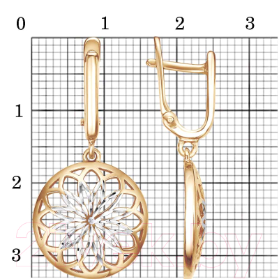 Серьги Красная Пресня 34013001-5