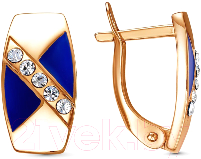 Серьги Красная Пресня 34614897ч - фото