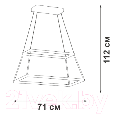 Потолочный светильник Vitaluce V4694-0/1S