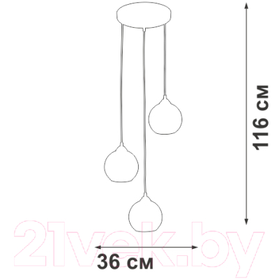 Люстра Vitaluce V4872-7/3S