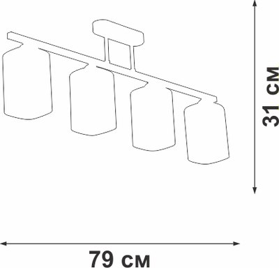 Люстра Vitaluce V4923-0/4PL
