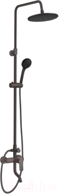 Душевая система со смесителем Gross Aqua Flat GA9008SMD02MB - фото
