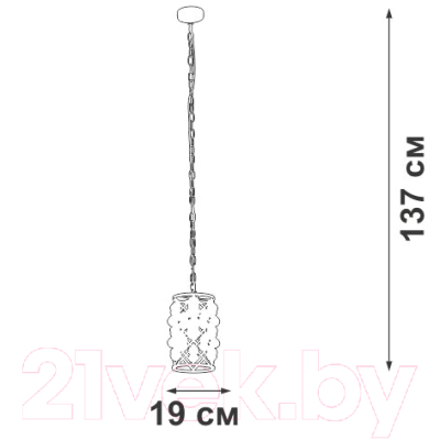Потолочный светильник Vitaluce V5351-1/1