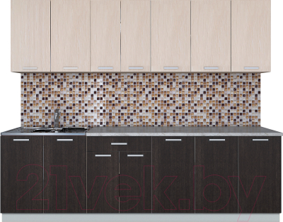 Готовая кухня Интерлиния Мила Лайт 2.6 - фото