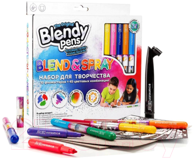 Фломастеры Blendy pens CK1201