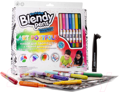Фломастеры Blendy pens CK1301 - фото