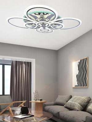 Потолочный светильник Aitin-Pro MX30075/8 (хром RGB)