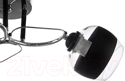 Люстра Aitin-Pro НПБ 02-3x60-101 / A3791/3 (хром/черный)