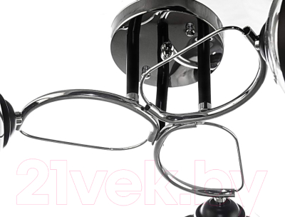 Люстра Aitin-Pro НПБ 02-3x60-101 / A3791/3 (хром/черный)