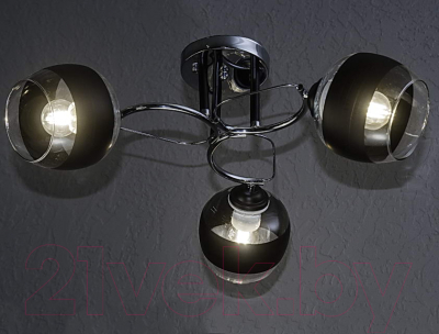 Люстра Aitin-Pro НПБ 02-3x60-101 / A3791/3 (хром/черный)