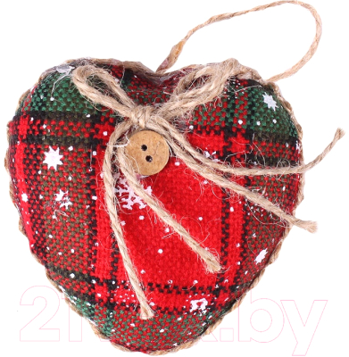 Набор новогодних подвесок Darvish Сердечко / DV-C-105 - фото