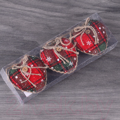 Набор новогодних подвесок Darvish Сердечко / DV-C-105