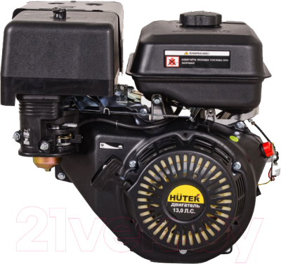 Двигатель бензиновый Huter GE-188F-25 - фото