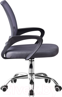 Кресло офисное Mio Tesoro Виола 695 (серый/черный)