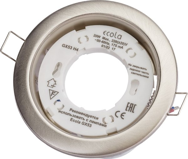 Точечный светильник Ecola FS53H4ECB