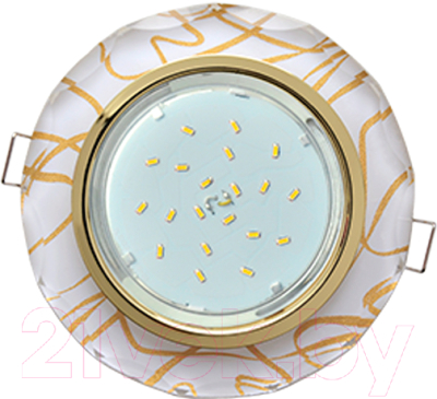 Точечный светильник Ecola FG53RCECH - фото