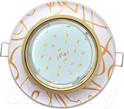 Точечный светильник Ecola FG53RNECH - фото