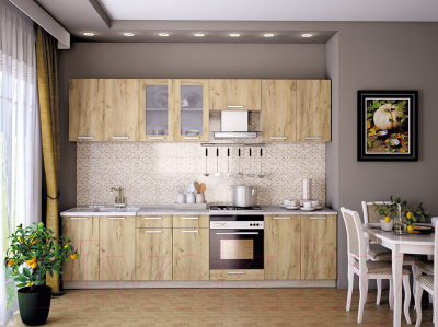 Шкаф под вытяжку Интерлиния Мила Лайт ВШГ60-360