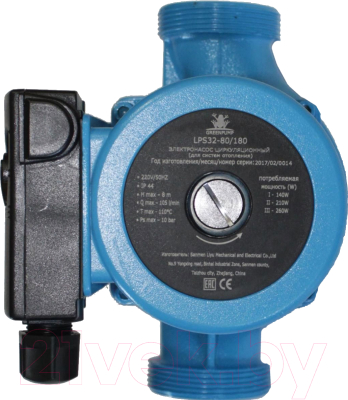Циркуляционный насос GreenPump LPS 32-80/180 - фото