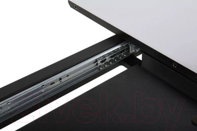 Обеденный стол Stolline Бонжур (белый мрамор/черный)