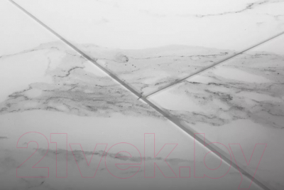 Обеденный стол Stolline Бонжур (белый мрамор/черный)