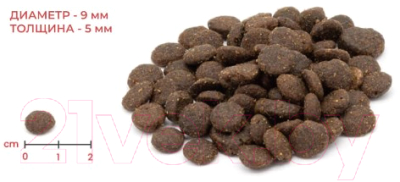 Сухой корм для кошек Alleva Holistic с океанической рыбой для взрослых кошек / P00274H (1.5кг)