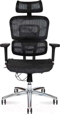 Кресло офисное Norden Kron Aluminium Black / YS-8309H(M+M)