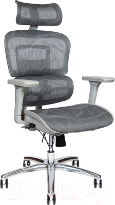 Кресло офисное Norden Kron Grey / YS-8309H-A(M+M)G - фото