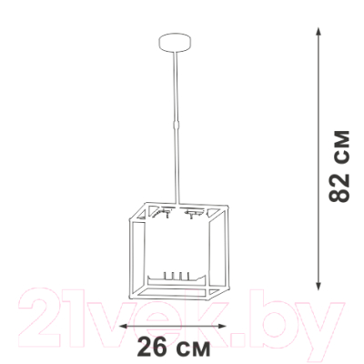 Потолочный светильник Vitaluce V5402-1/1PL