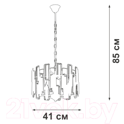 Люстра Vitaluce V5830-1/5