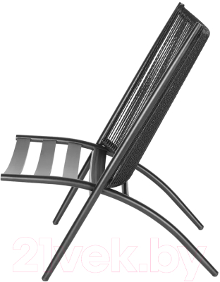 Кресло садовое Bergenson Bjorn Hakon / BB0000461 (черный)