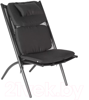 Кресло садовое Bergenson Bjorn Hakon / BB0000461 (черный)