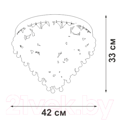 Люстра Vitaluce V5865-7/10PL